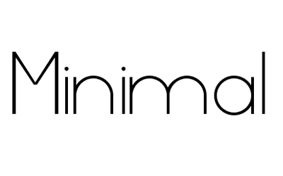 Minimal Fontlar
